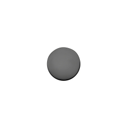 Round Spacer Charm, Black PVD Plated