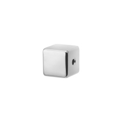 Cube- Spacer Charm, High Polished