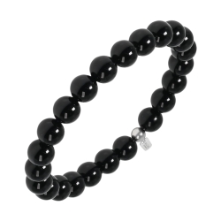 BALCANO - Onyx / Mineral Perlen Armband