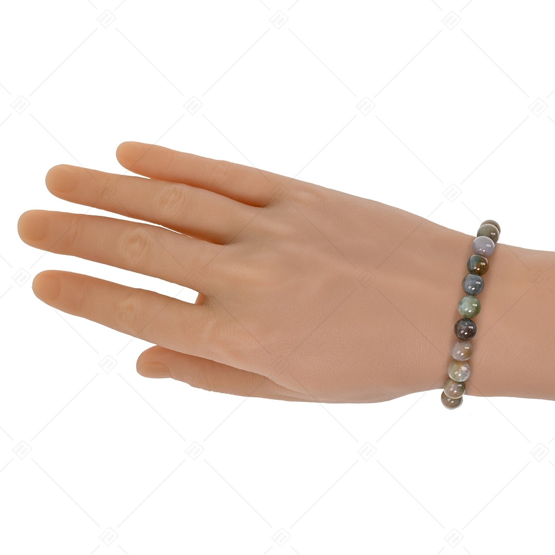 BALCANO - Indischer Achat / Mineral Perlen Armband (853006ZJ99)