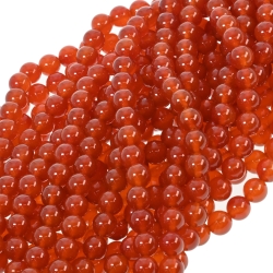 Red Agate - Temporarily Strung Gemstone Bead
