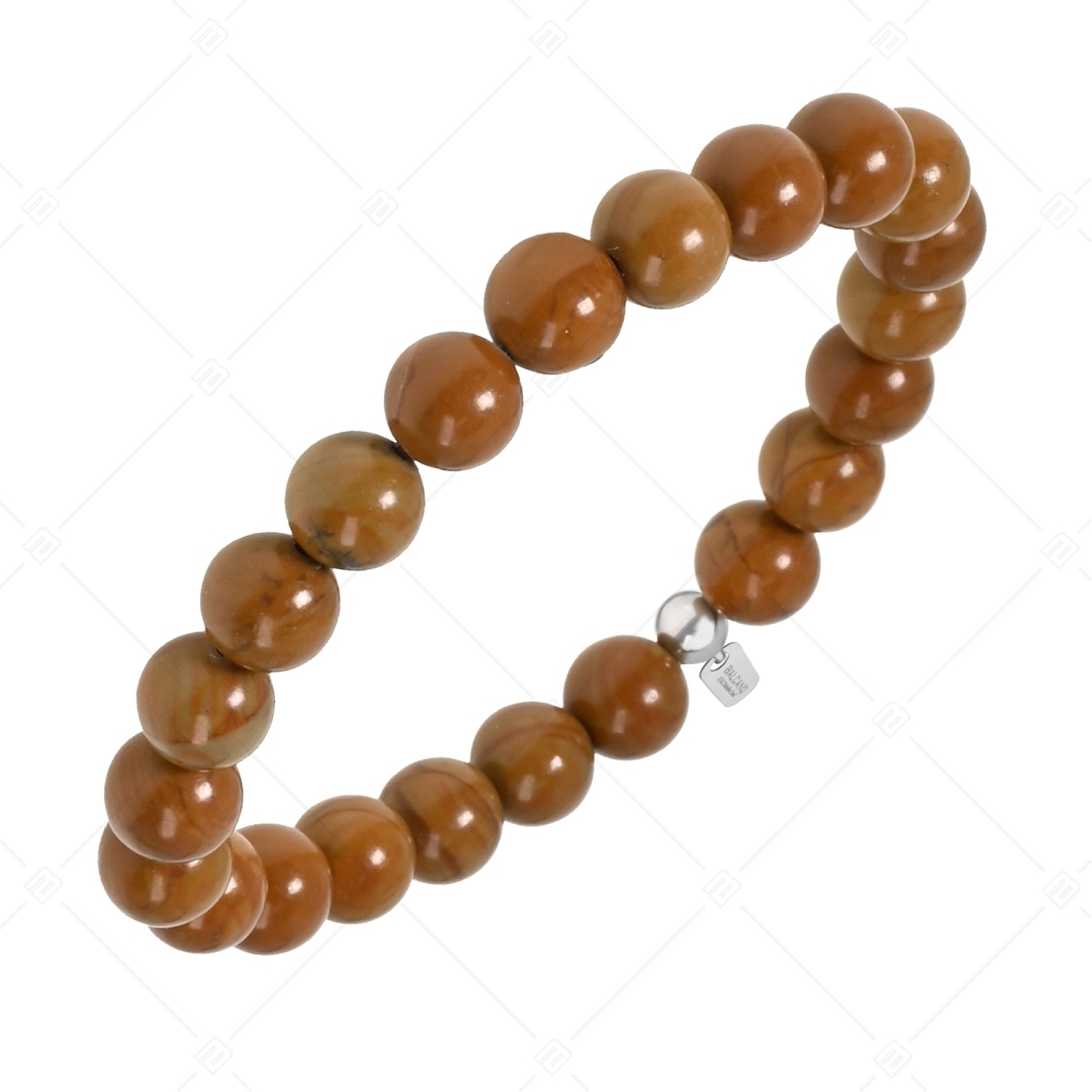 BALCANO - Agate serpentant / Bracelet perle minérale (853009ZJ66)