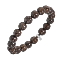 BALCANO - Albâtre / Bracelet perle minérale