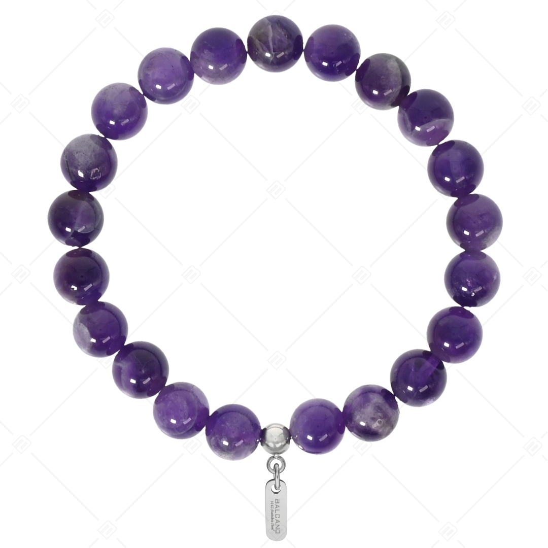 BALCANO - Améthyste dentelle de rêve / Bracelet perle minérale (853022ZJ77)