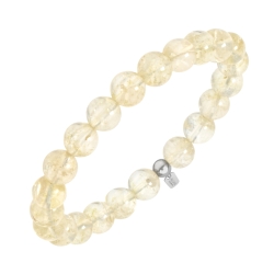 BALCANO - Citrine / Bracelet perle minérale