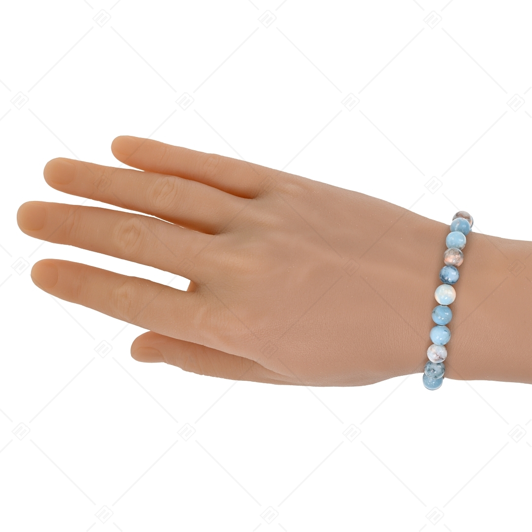 BALCANO - Jade bleu / Bracelet perle minérale (853028ZJ99)