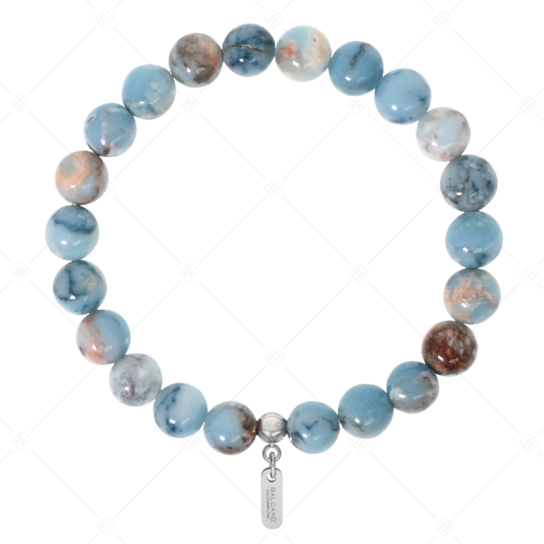 BALCANO - Blauer Jade / Mineral Perlen Armband (853028ZJ99)