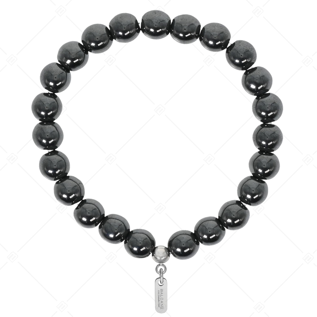 BALCANO - Hématite / Bracelet de perle minérale (853043ZJ99)