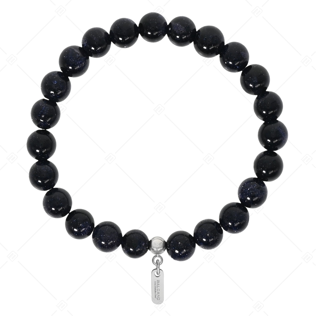 BALCANO - Grès bleu / Bracelet de perle minérale (853045ZJ49)