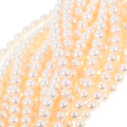 Perle d'eau douce - Perle en pierre naturelle enfilée temporairement