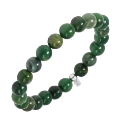 BALCANO -  Jade africain / Bracelet de perle minérale