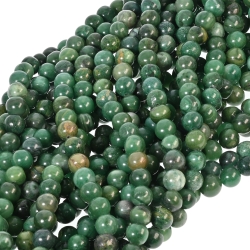 BALCANO - Afrikanische Jade / Mineral Perlen Armband