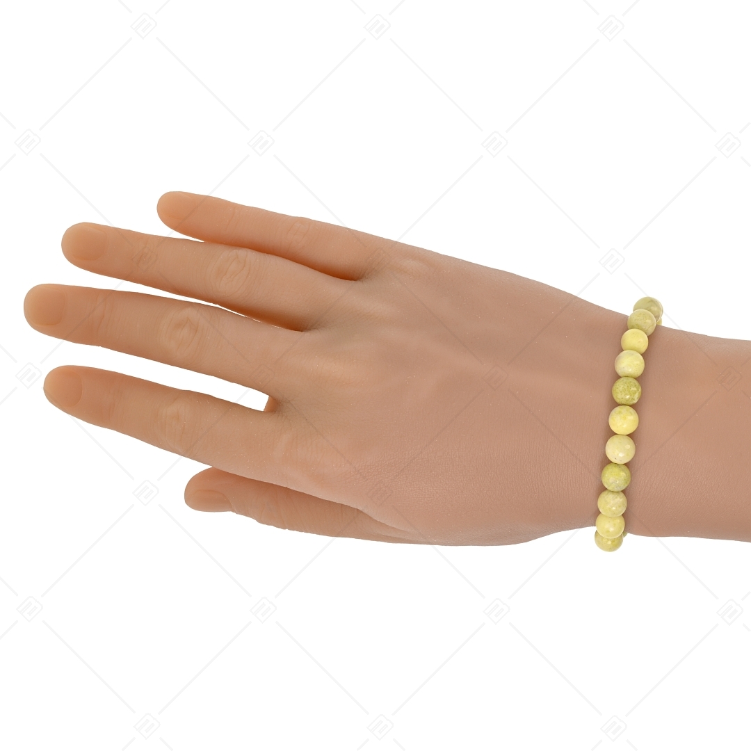 BALCANO - Chinesisches Jade / Mineral Perlen Armband (853053ZJ33)