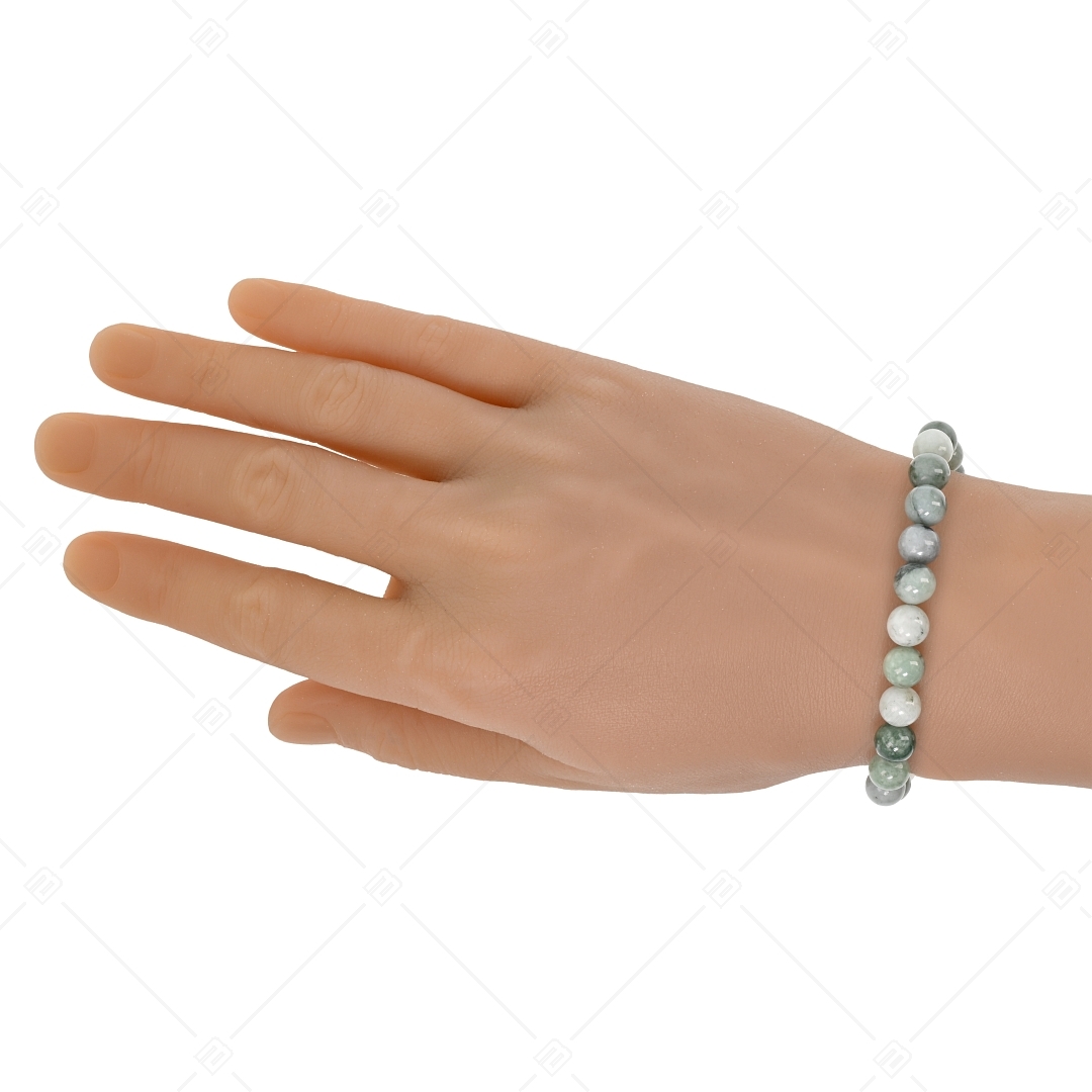 BALCANO - Burmesische Jade / Mineral Perlen Armband (853058ZJ99)