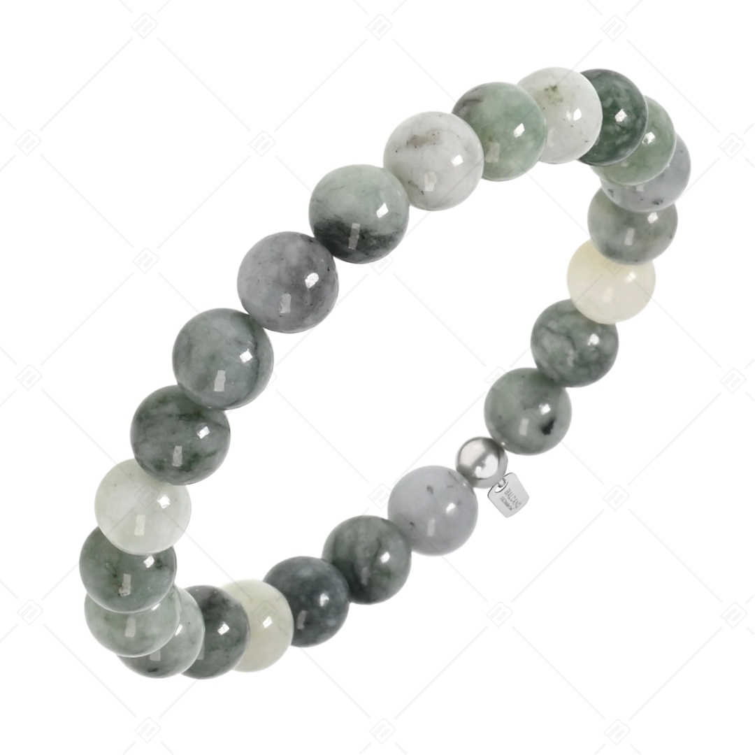 BALCANO - Burmesische Jade / Mineral Perlen Armband (853058ZJ99)