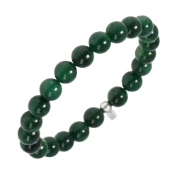 BALCANO - Jade émeraude / Bracelet de perle minérale