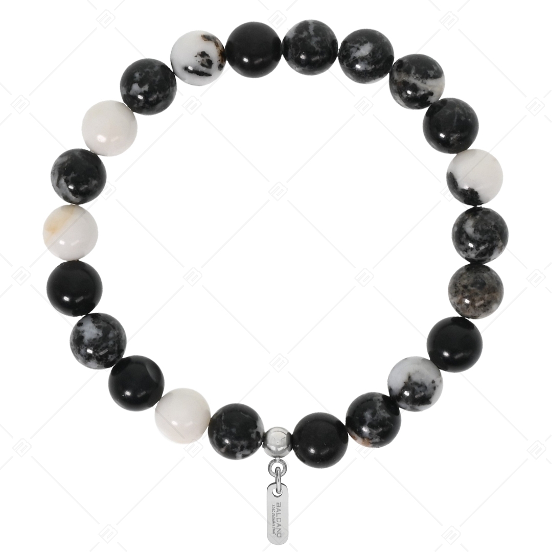 BALCANO - Jaspe zébré / Bracelet de perle minérale (853061ZJ99)