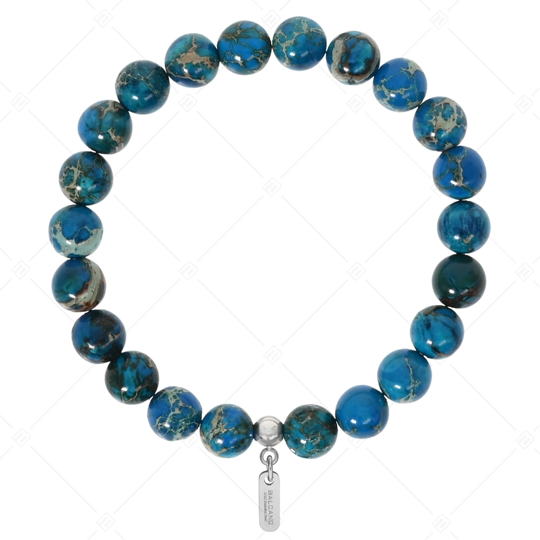 BALCANO - Blue Imperial Jasper / Gemstone bracelet (853062ZJ44)