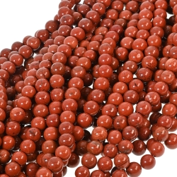 BALCANO - Rotes Jaspis / Mineral Perlen Armband