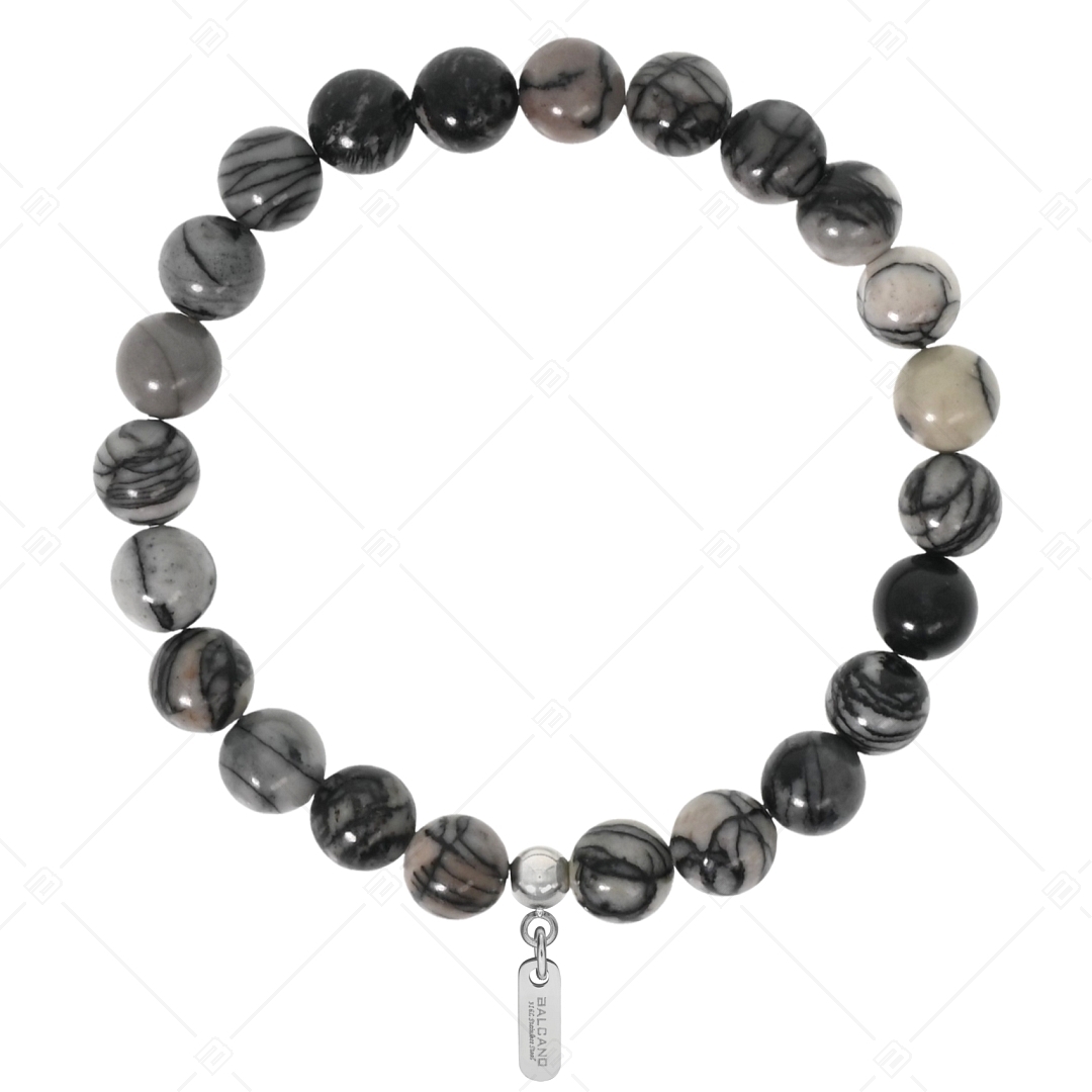 BALCANO - Jaspe pierre de maille / Bracelet de perle minérale (853067ZJ99)
