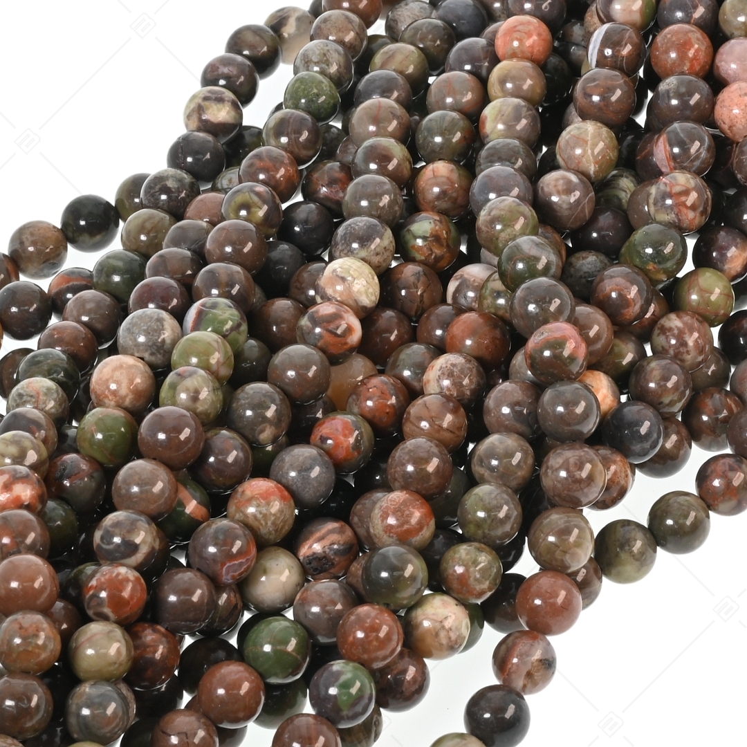 BALCANO - Jaspe océan / Bracelet de perle minérale (853068ZJ99)
