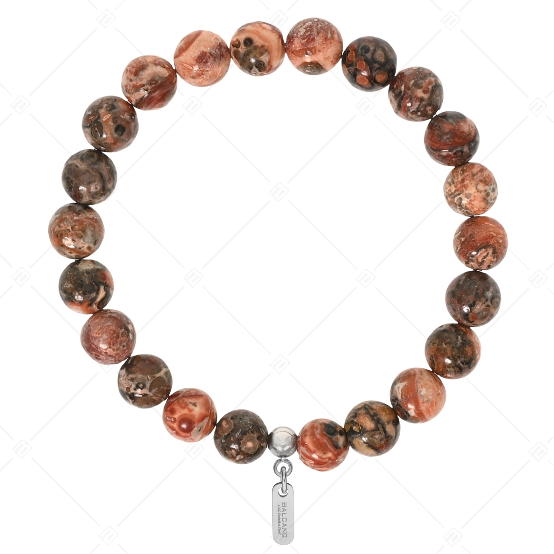 BALCANO - Jaspe peau de léopard / Bracelet de perle minérale (853069ZJ99)