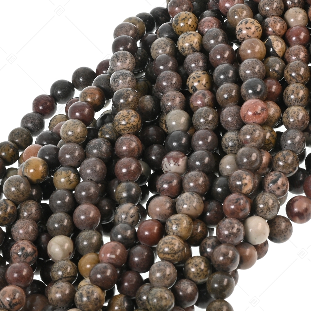 BALCANO - Wiesenblumen Jaspis / Mineral Perlen Armband (853076ZJ99)