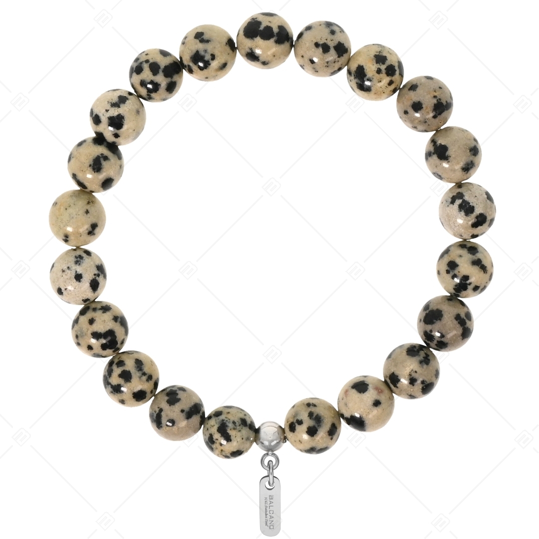 BALCANO - Jaspe dalmatien / Bracelet de perle minérale (853081ZJ99)