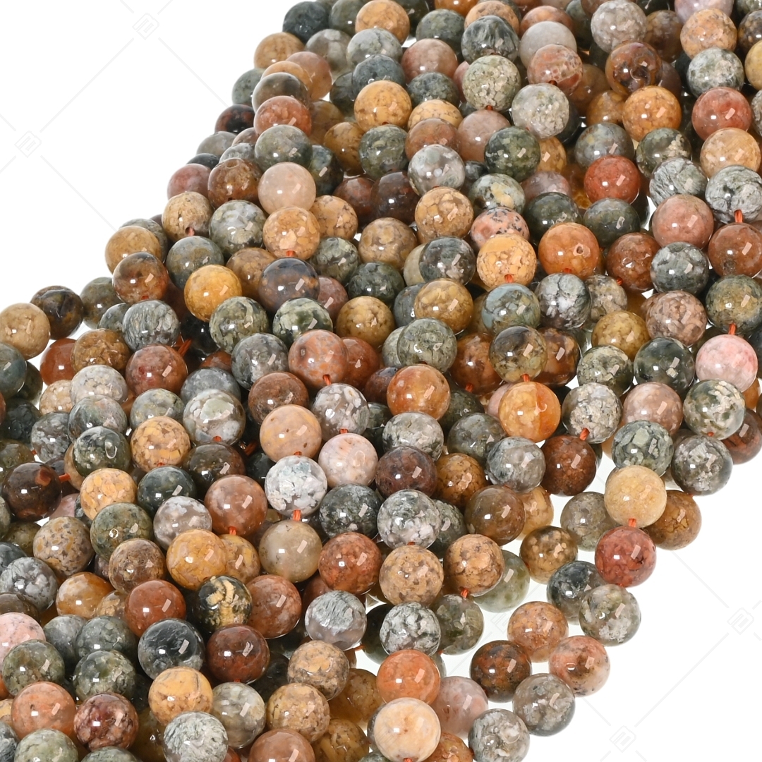BALCANO - Buntes Ozean Steinquarz / Mineral Perlen Armband (853082ZJ99)