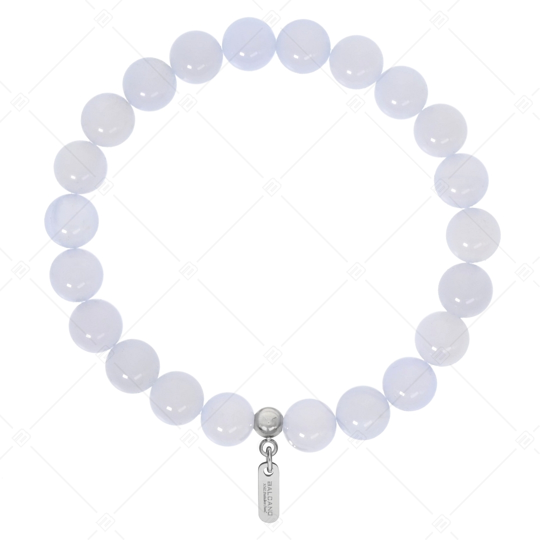 BALCANO - Calcédoine / Bracelet de perle minérale (853086ZJ00)