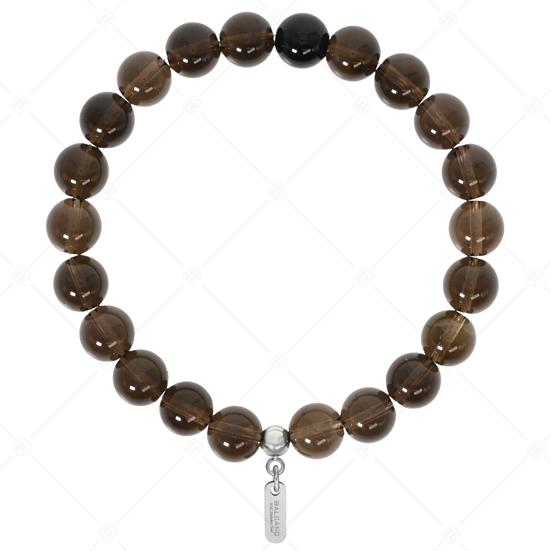 BALCANO - Quartz fumé ​/ Bracelet de perle minérale (853092ZJ19)
