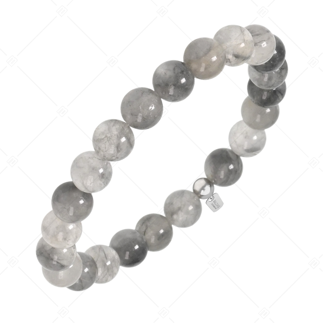 BALCANO - Wolken Quarz / Mineral Perlen Armband (853094ZJ99)