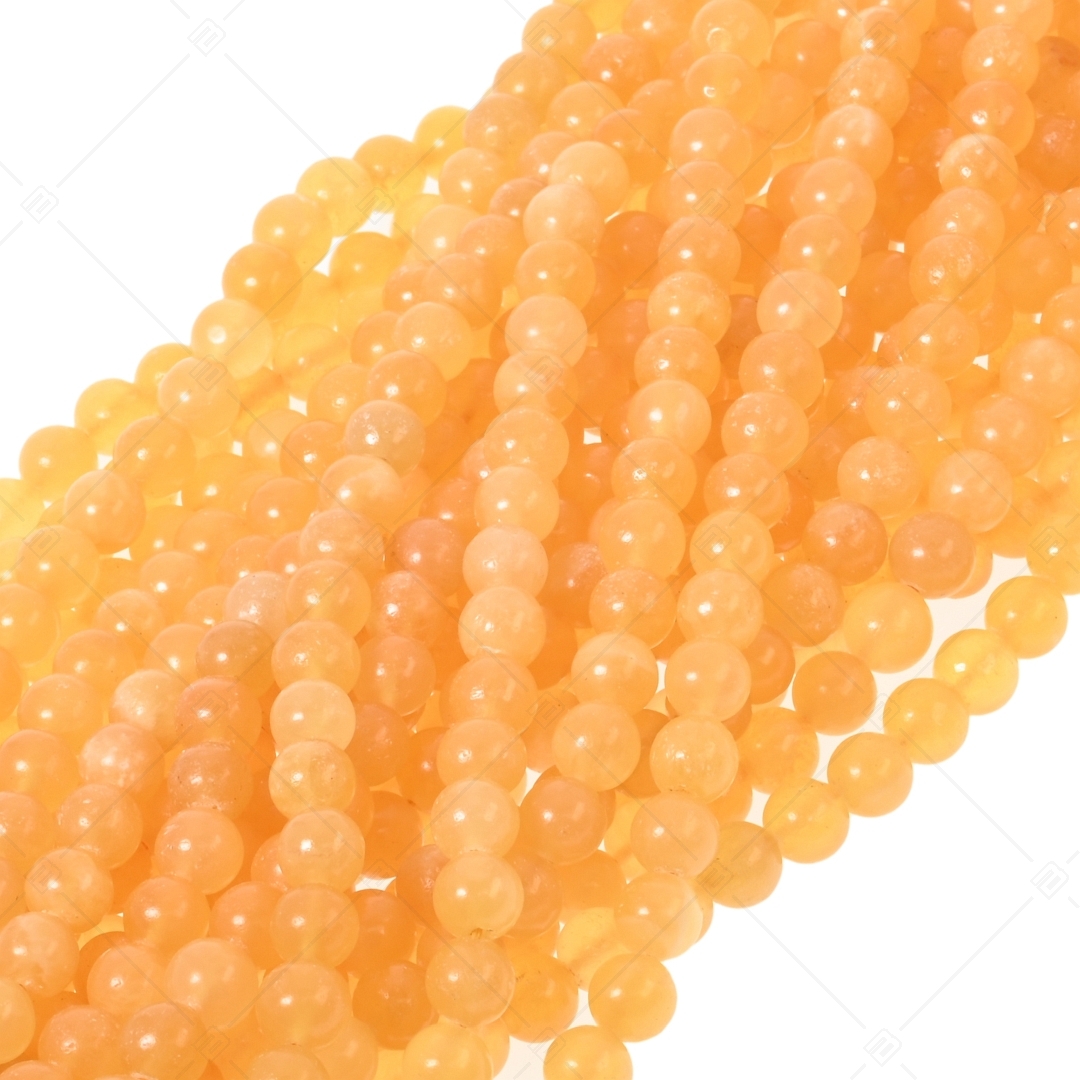 BALCANO - Orange Jade / Mineral Perlen Armband (853100ZJ55)