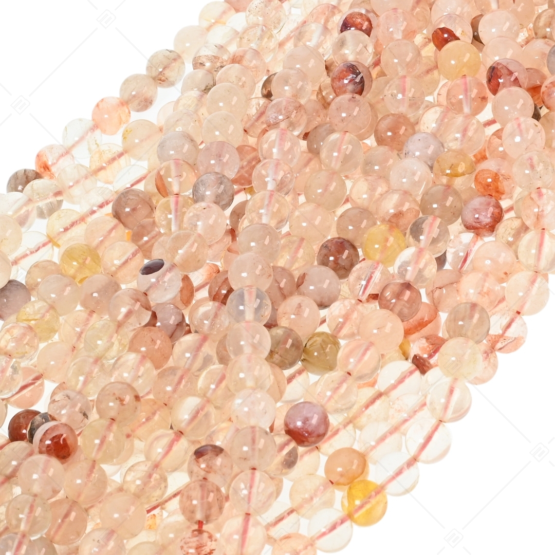 BALCANO - Red Glue Flower Crystal / Gemstone bracelet (853101ZJ87)