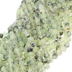 BALCANO - Préhnite pierre de raisin verte / Bracelet de perle minérale