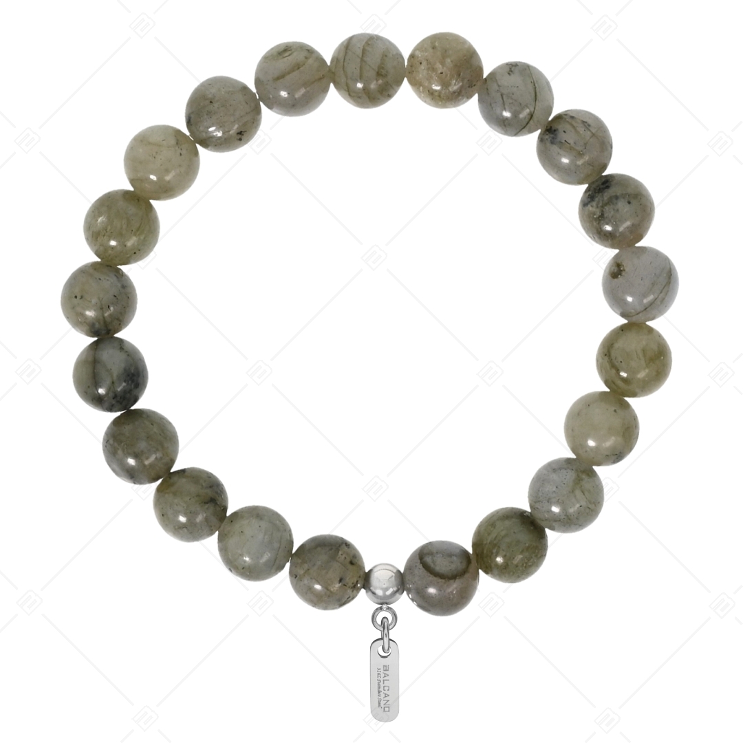 BALCANO - Labradorite spectrolite / Bracelet de perle minérale (853109ZJ99)
