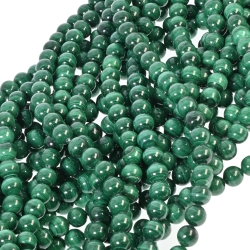 BALCANO - Malachite / Bracelet de perle minérale