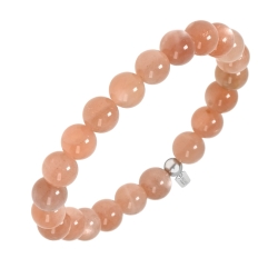 BALCANO - Pierre de soleil / Bracelet de perle minérale