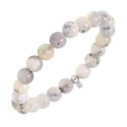BALCANO - Jade opale / Bracelet de perle minérale