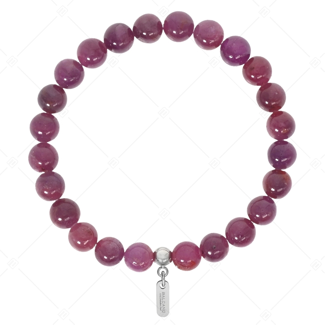 BALCANO - Rubis / Bracelet de perle minérale (853124ZJ99)