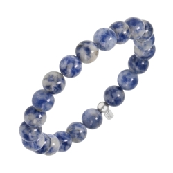 BALCANO - Sodalite / Bracelet de perle minérale