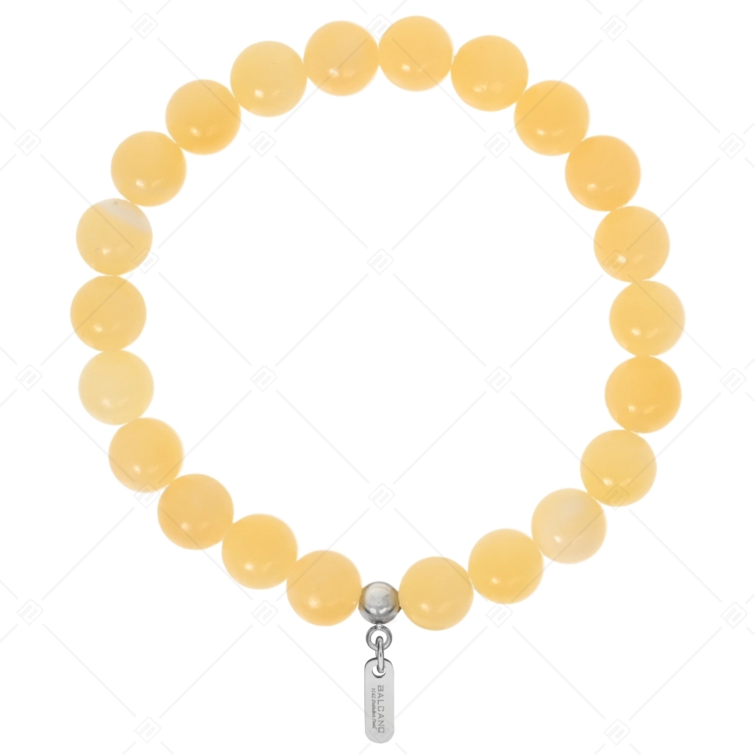 BALCANO - Jade topaze / Bracelet de perle minérale (853128ZJ55)