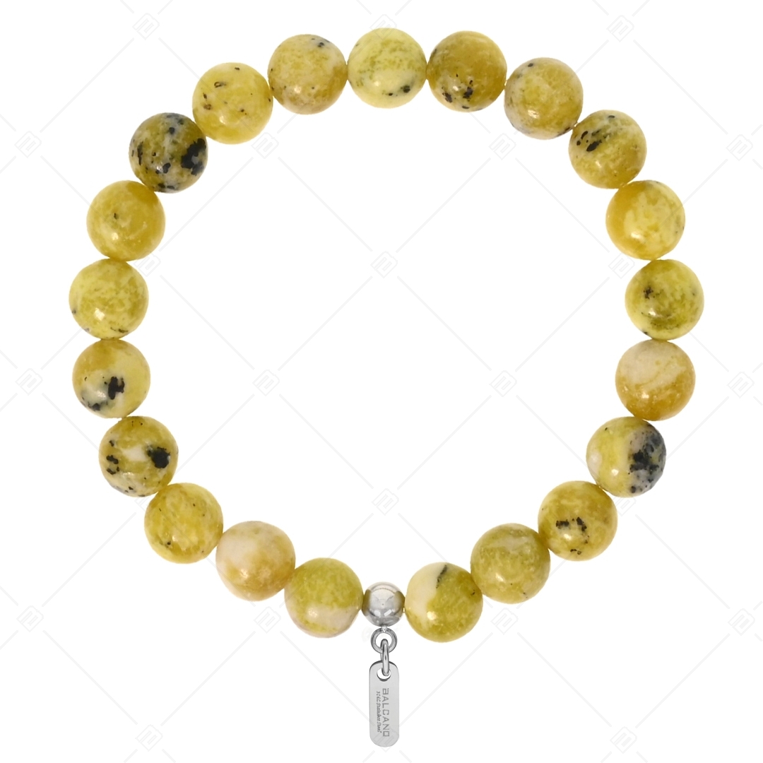 BALCANO - Gelbtürkis / Mineral Perlen Armband (853135ZJ55)