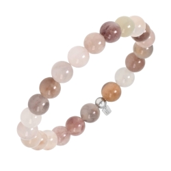 BALCANO - Jade violet / Bracelet de perle minérale