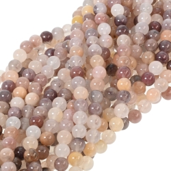 BALCANO - Violette Jade / Mineral Perlen Armband