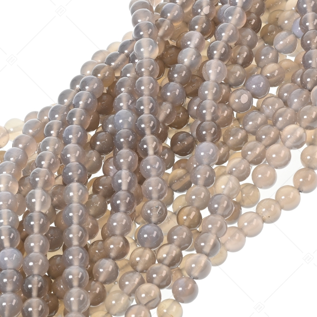 BALCANO - Agate grise / Bracelet de perle minérale (853149ZJ99)