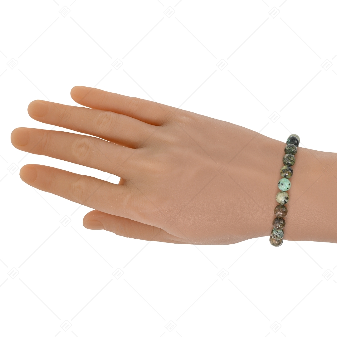 BALCANO - Turquoise africaine / Bracelet de perle minérale (853152ZJ99)