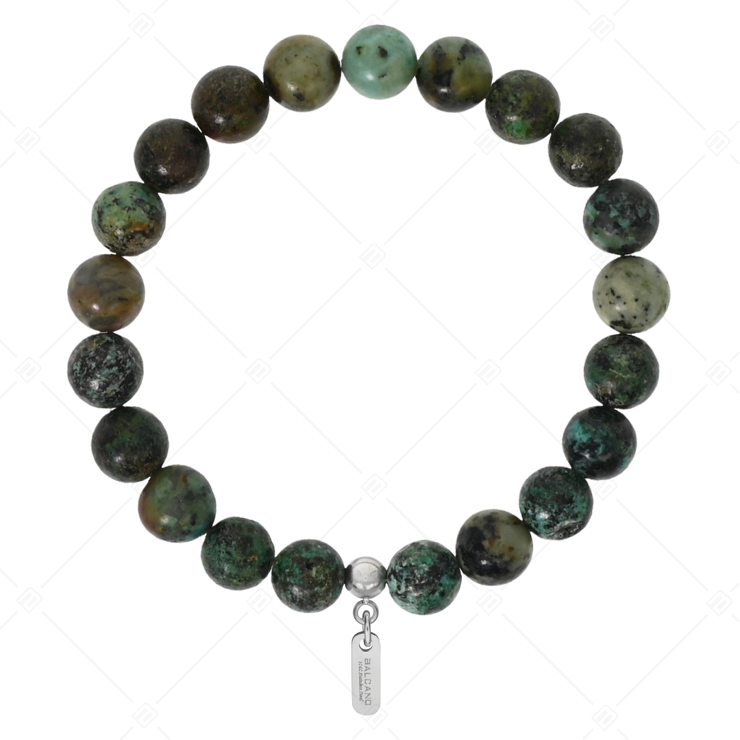 BALCANO - Turquoise africaine / Bracelet de perle minérale (853152ZJ99)