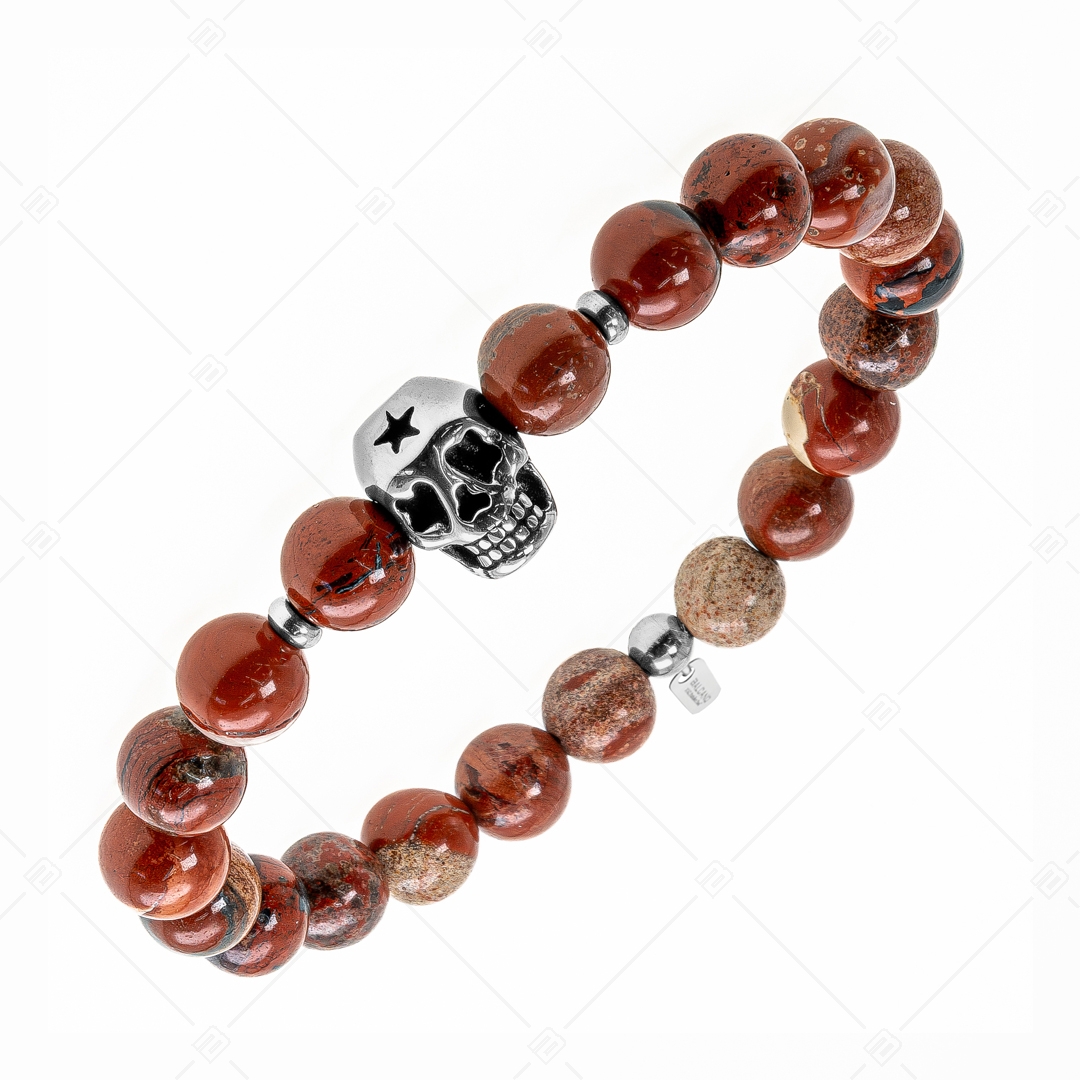 BALCANO - Skull / Gemstone bracelet (853202ZJ97)