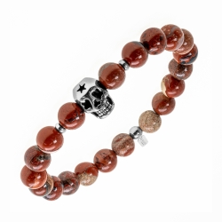 BALCANO - Skull / Gemstone bracelet